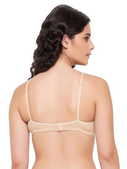 Clovia Women’s Classic Beige Bra – Everyday Comfort & Style